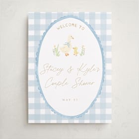 Baby Shower Welcome Signs