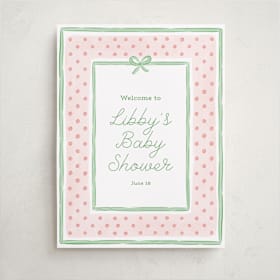 Baby Shower Welcome Signs