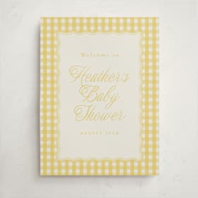 Baby Shower Welcome Signs