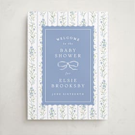 Baby Shower Welcome Signs