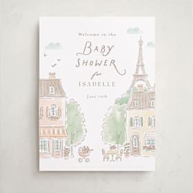 Baby Shower Welcome Signs