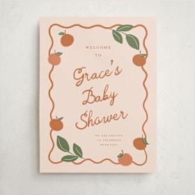Baby Shower Welcome Signs