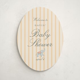 Baby Shower Welcome Signs