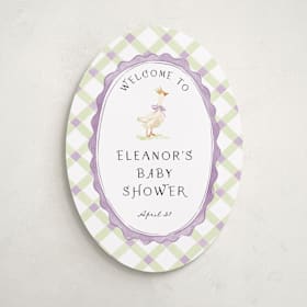 Baby Shower Welcome Signs
