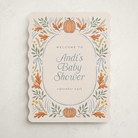 Baby Shower Welcome Signs