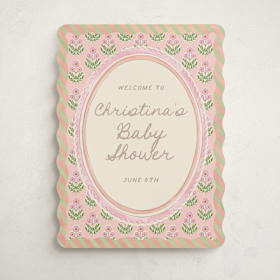 Baby Shower Welcome Signs