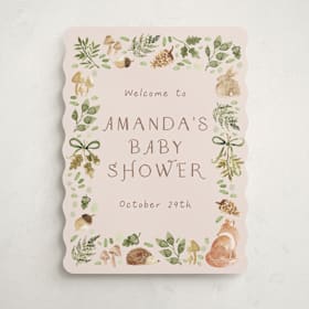 Baby Shower Welcome Signs