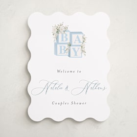 Baby Shower Welcome Signs