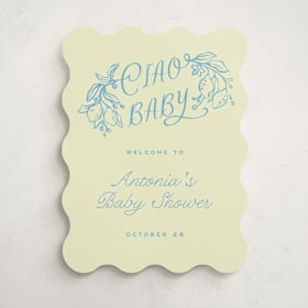 Baby Shower Welcome Signs