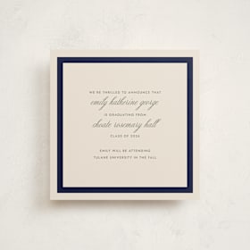 Graduation Announcements