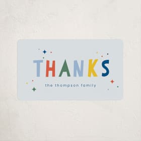 Children's Birthday Party Stickers