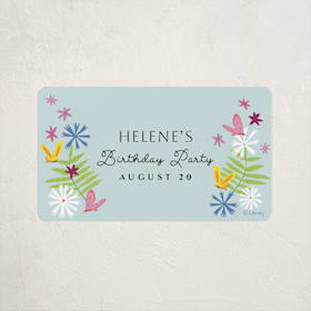 Children's Birthday Party Stickers