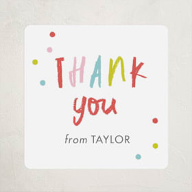 Children's Birthday Party Stickers