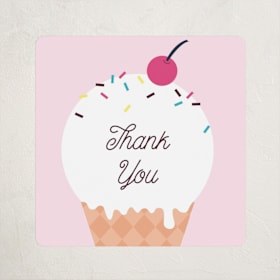 Children's Birthday Party Stickers