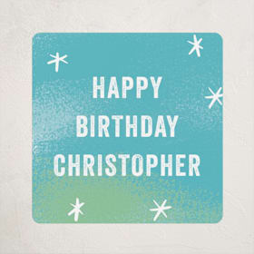 Children's Birthday Party Stickers