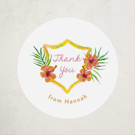 Children's Birthday Party Stickers