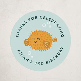 Children's Birthday Party Stickers