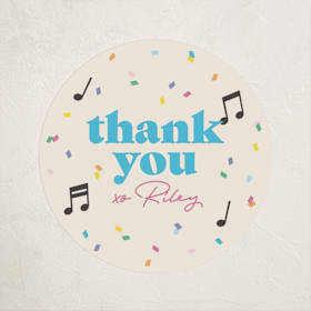 Children's Birthday Party Stickers