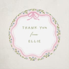 Children's Birthday Party Stickers