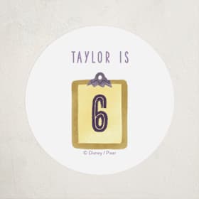 Children's Birthday Party Stickers