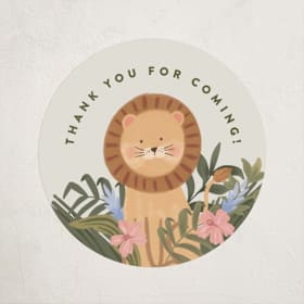 Children's Birthday Party Stickers