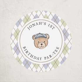 Children's Birthday Party Stickers