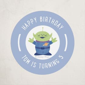 Children's Birthday Party Stickers