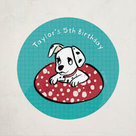 Children's Birthday Party Stickers