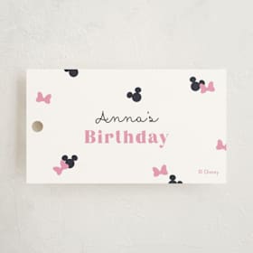 Children's Birthday Party Favor Tags