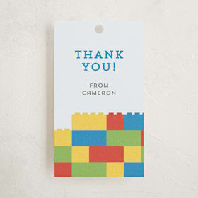Children's Birthday Party Favor Tags