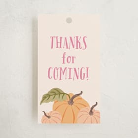 Children's Birthday Party Favor Tags