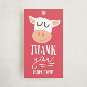 Children's Birthday Party Favor Tags