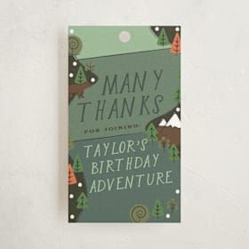 Children's Birthday Party Favor Tags