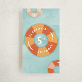 Children's Birthday Party Favor Tags