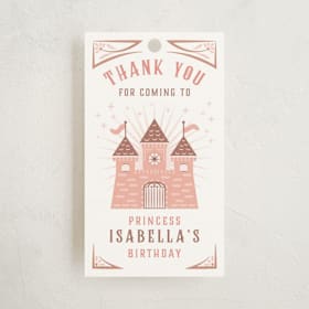 Children's Birthday Party Favor Tags