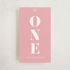 Children's Birthday Party Favor Tags