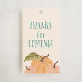Children's Birthday Party Favor Tags
