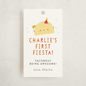 Children's Birthday Party Favor Tags