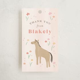 Children's Birthday Party Favor Tags