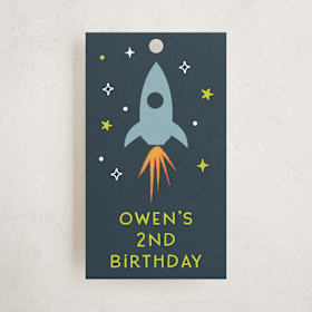 Children's Birthday Party Favor Tags