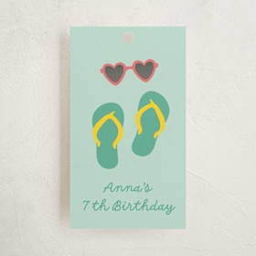 Children's Birthday Party Favor Tags