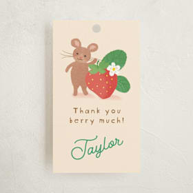 Children's Birthday Party Favor Tags