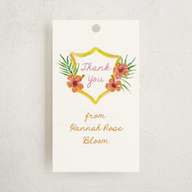 Children's Birthday Party Favor Tags