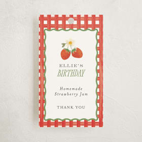 Children's Birthday Party Favor Tags