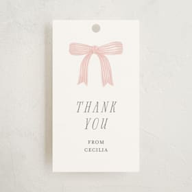 Children's Birthday Party Favor Tags