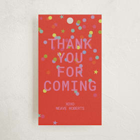 Children's Birthday Party Favor Tags