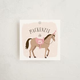 Children's Birthday Party Favor Tags