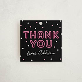 Children's Birthday Party Favor Tags