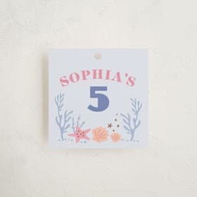 Children's Birthday Party Favor Tags