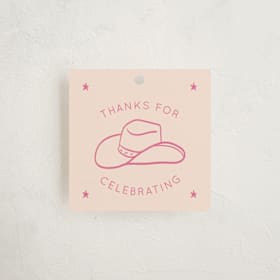 Children's Birthday Party Favor Tags